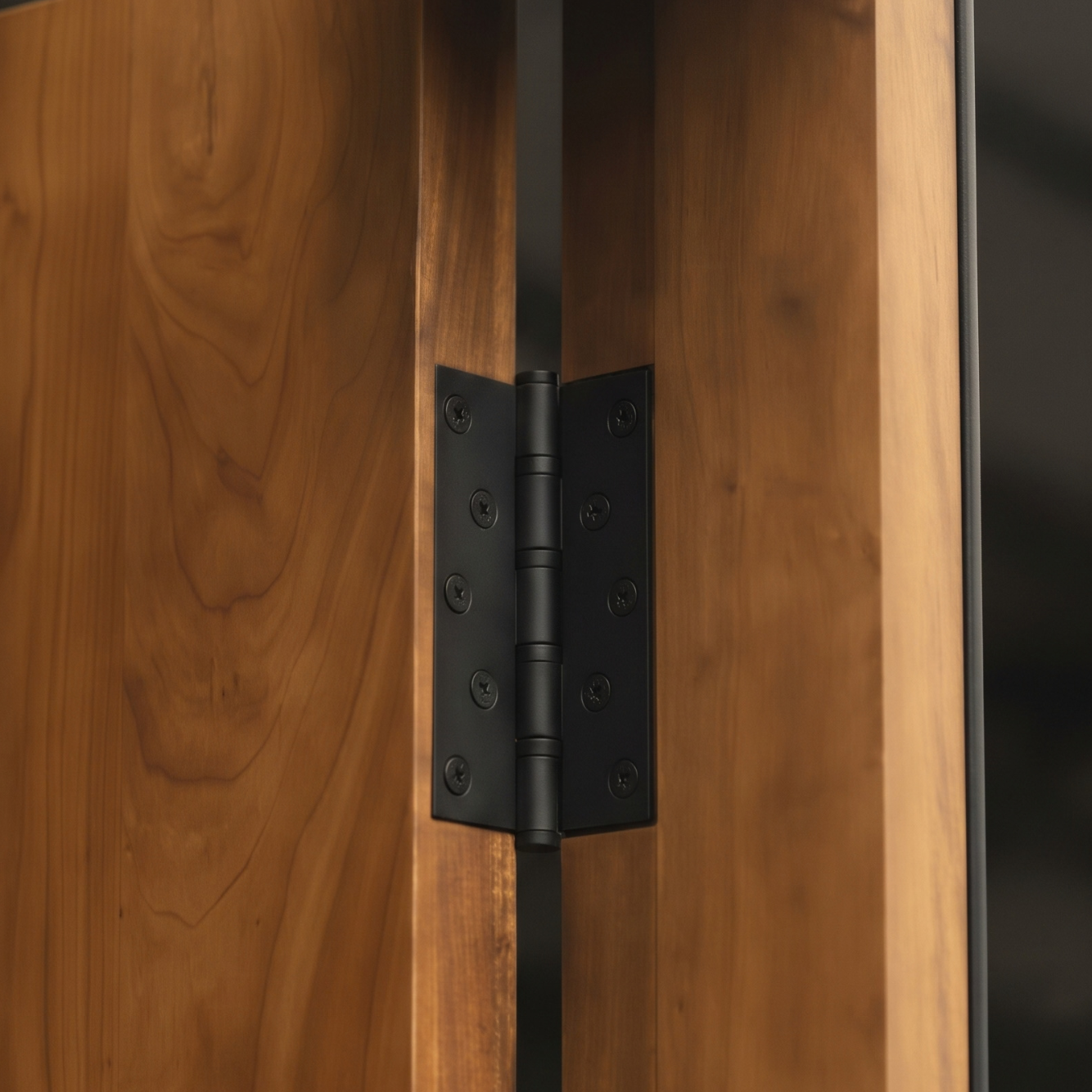 Fusion Door Hinges – 5” Satin Nickel Stainless Steel (3 Pcs)