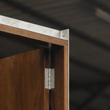 Fusion Door Hinges – 5” Satin Nickel Stainless Steel (Pair)