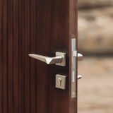 Fusion Door Lockset – Silent Zinc Alloy Square Handle