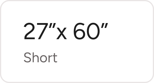 Short (686mm x 1524mm)